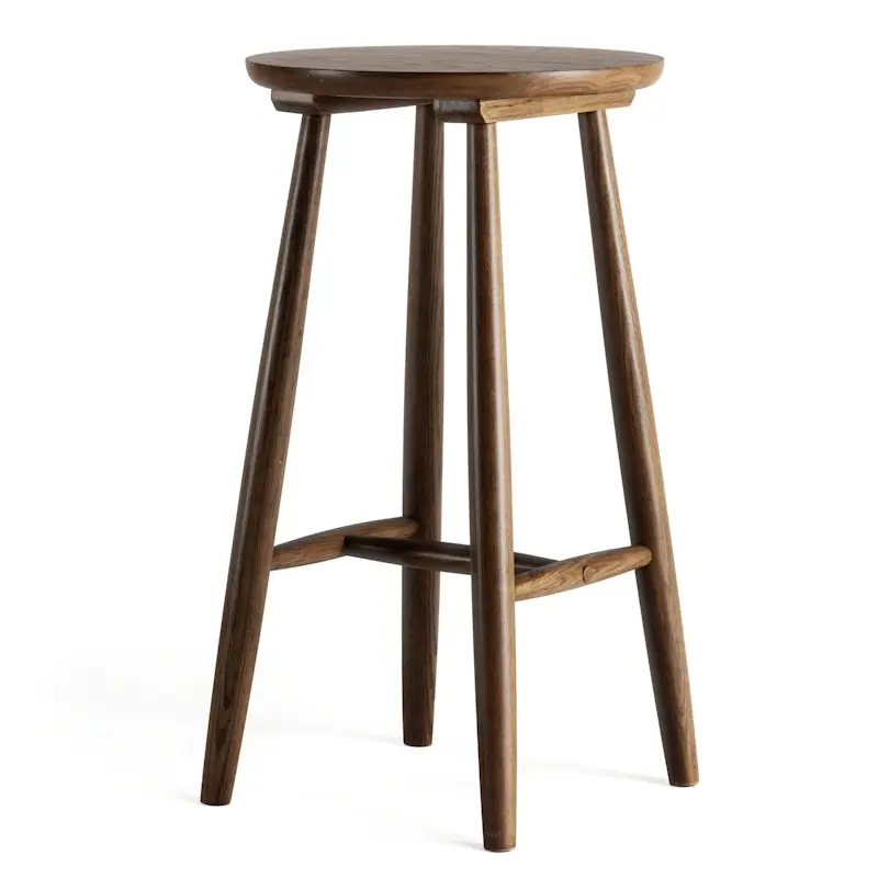 Begränsat antal Wood H23 Barpall, Mörk Ek