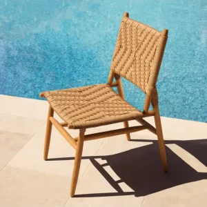 Sista chansen Laroc matstol natural teak 2-set