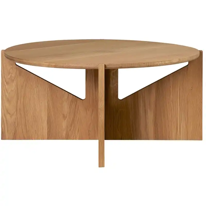 Simple XL Soffbord 78 cm, Varmlackerad Ek Beställ nu