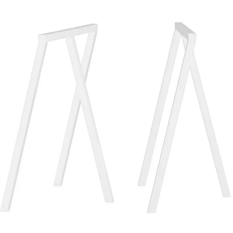 risnedsättning Loop Stand Benbock 2-pack, Vit