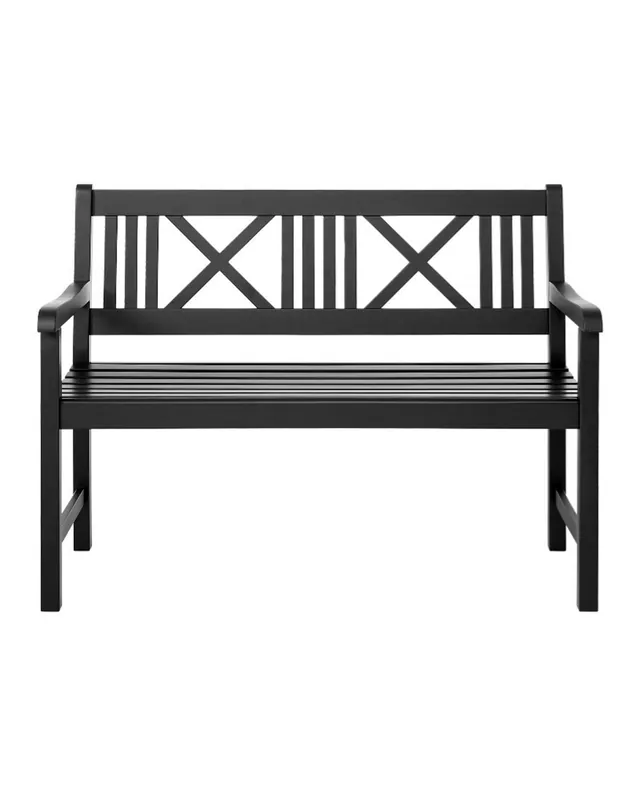 Rosenborg soffa svart 2-sits Billig