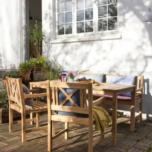 Rosenborg soffa teak 2-sits Nyhet