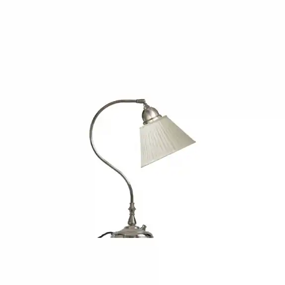 Kampanj Lagerlöf Bordslampa Nickel