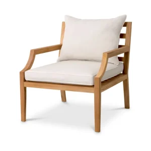 Säker betalning Hera fåtölj natural teak