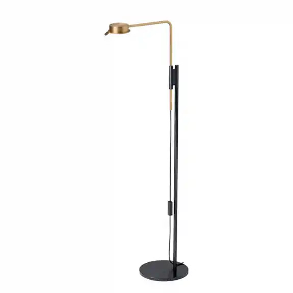 Chipperfield w102 f Golvlampa Brass/Black Steel I lager