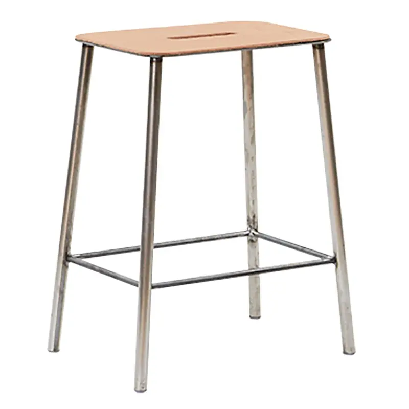 Köp nu Adam Stool Pall 50 cm, Läder/Stål