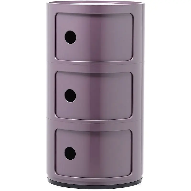 Populärt val Componibili Classic Förvaring Med 3 Fack, Violet