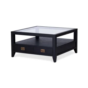 Erbjudandepris Martino soffbord glasskiva iconic black