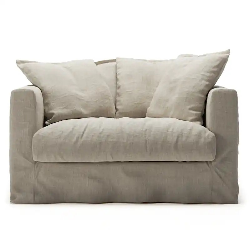 Klädsel Till Le Grand Air Love Seat Linne, Natural Blonde Lägg i varukorgen