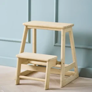 risnedsättning Skala stegpall bambu