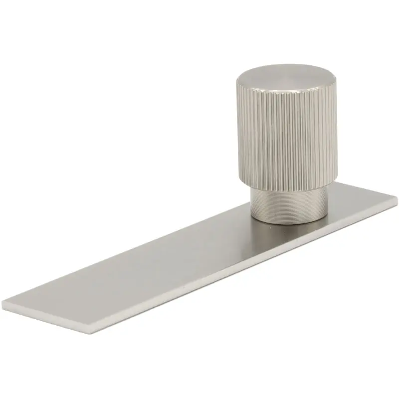Populär Arpa Knopp Med Bricka 22 mm, Rostfri Look