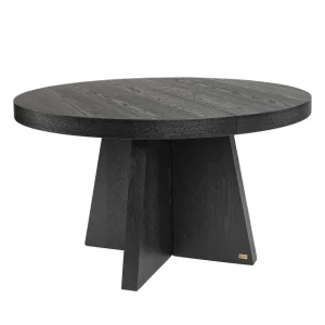 Begränsat antal Trent förlängningsbart matbord svart 130-250x130cm