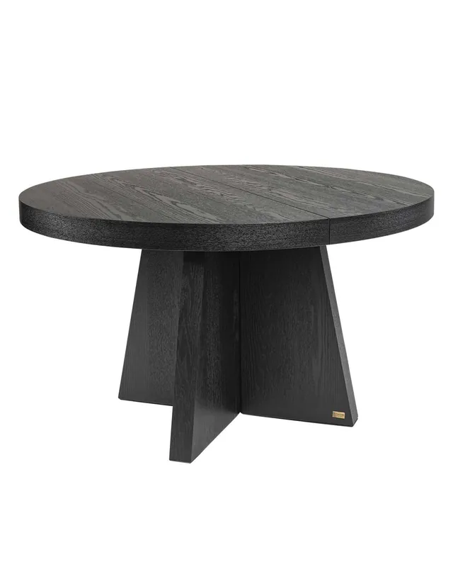 Begränsat antal Trent förlängningsbart matbord svart 130-250x130cm