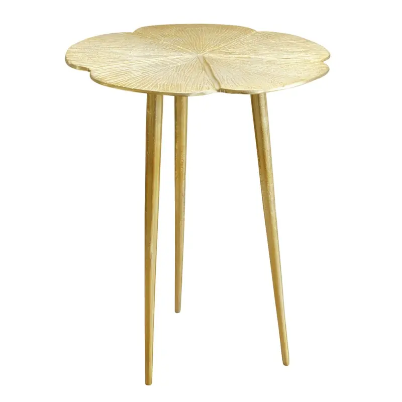 Rabatter Clover Sidobord Guld, 51 cm