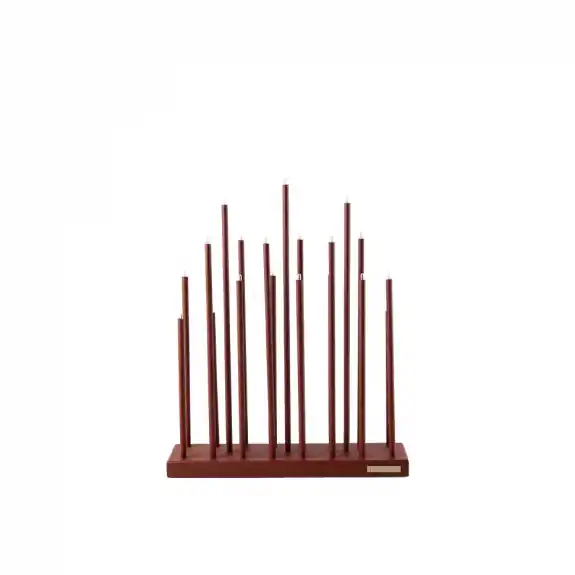Populärt val Elflugan Original Ljusstake Oxidröd