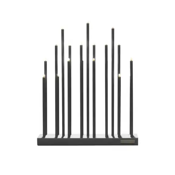 Outlet Elflugan Grande Ljusstake Antracitgrå