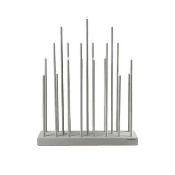 Elflugan Grande Ljusstake Ljusgrå Lägg i varukorgen