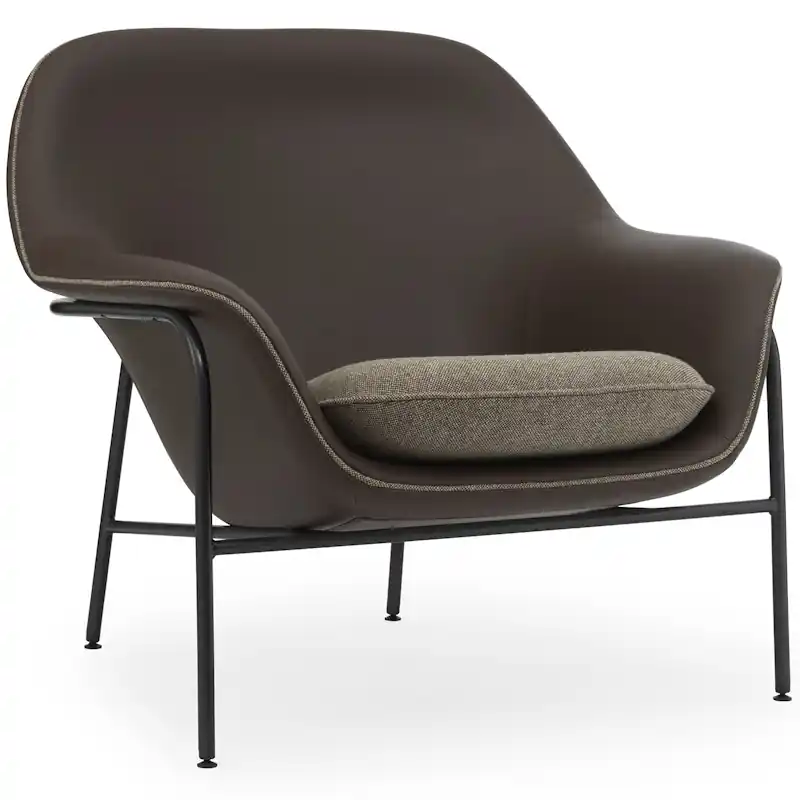 Utförsäljning Drape Low Fåtölj, Ultra 41589 / Hallingdal 270 / Svart