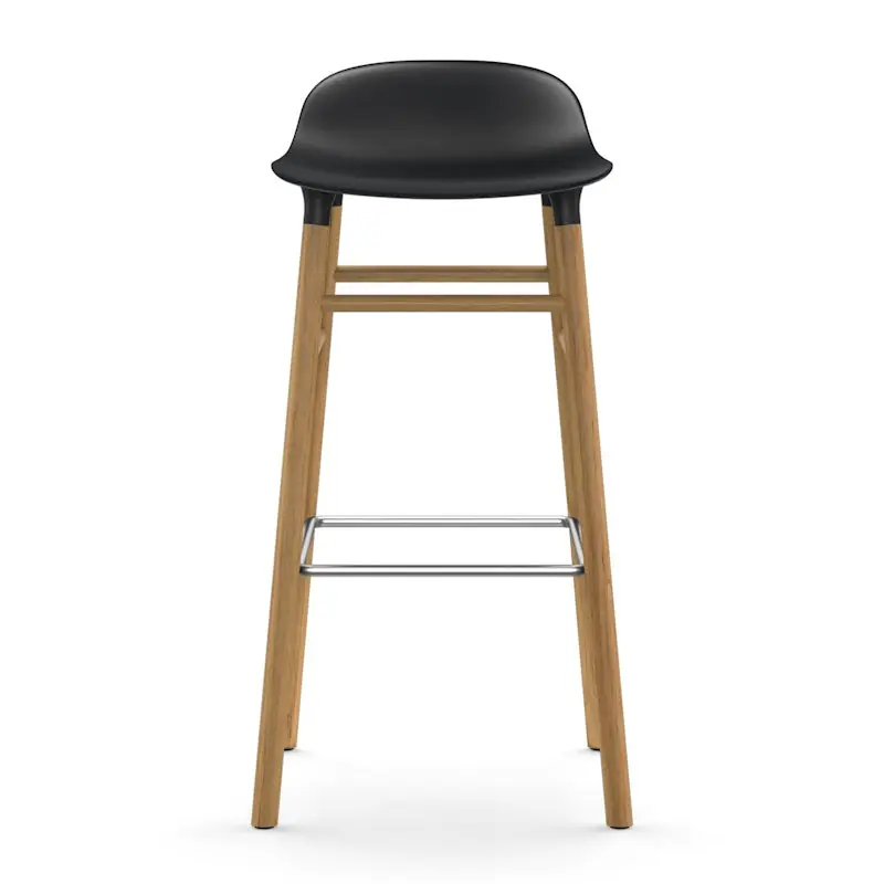 Form Barstol Ekben, 75cm, Svart Bästa pris