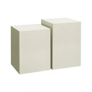 Trent sidobord ivory mist 2-set Lågt pris