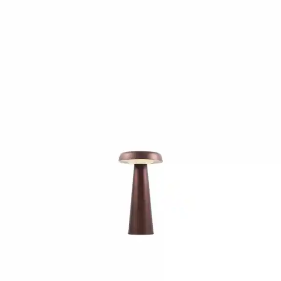 Arcello Portabel Bordslampa Bränd Mässing Rea
