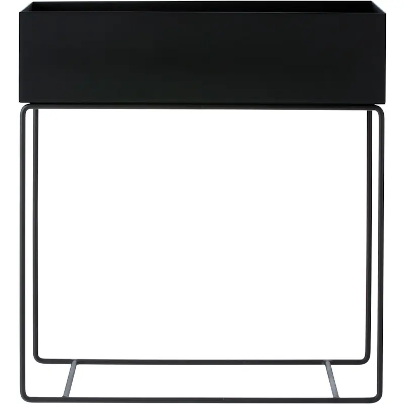 Plant Box Blomlåda 60x65 cm, Svart Billig