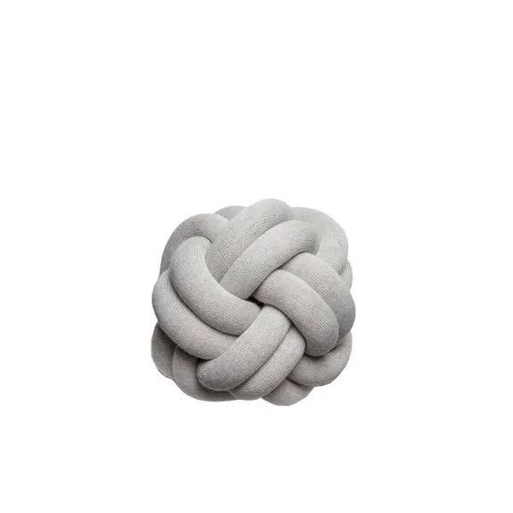 Knot Prydnadskudde Light Grey Billigare