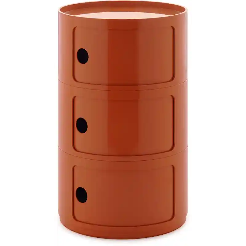 Componibili New Big Förvaring Med 3 Fack, Orange Reapris