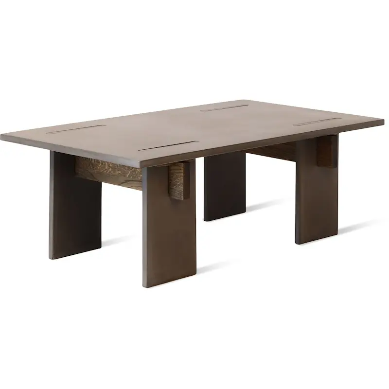 Begränsad tid Arnold Soffbord 65x110 cm, Mörk Betong