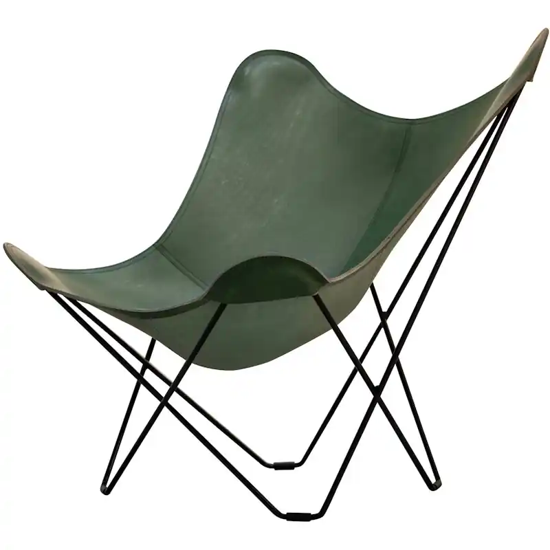 Sista chansen Pampa Mariposa Butterfly Chair Grass Green/Black