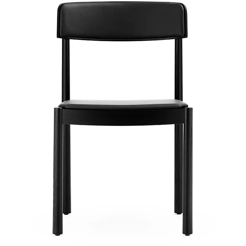 Expressleverans Timb Stol, Ultra Leather, Svart/Svart