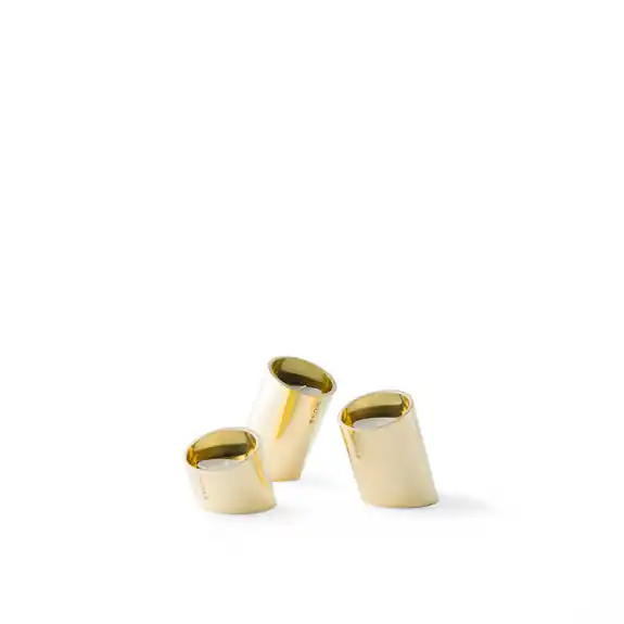 Kundfavorit Tipp Ljushållare Mässing 3-Pack