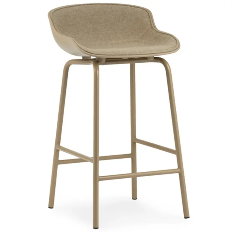 Expressleverans Hyg Barstol 65 cm, Klädd Framsida, Sand