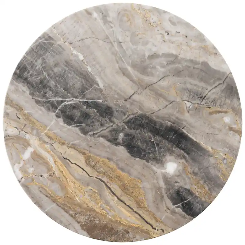 Fynd Androgyne Bordsskiva Ø42 cm, Grey Galaxy-marmor