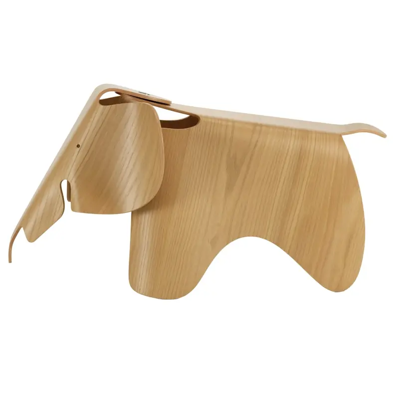 Eames Elephant Pall Stor, Plywood Kastanj Beställ nu