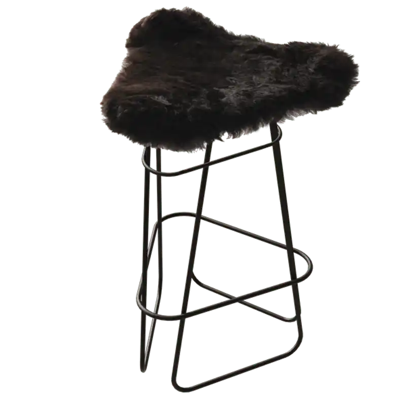 Iceland Barpall 65 cm, Svart / Shorn Black Premium