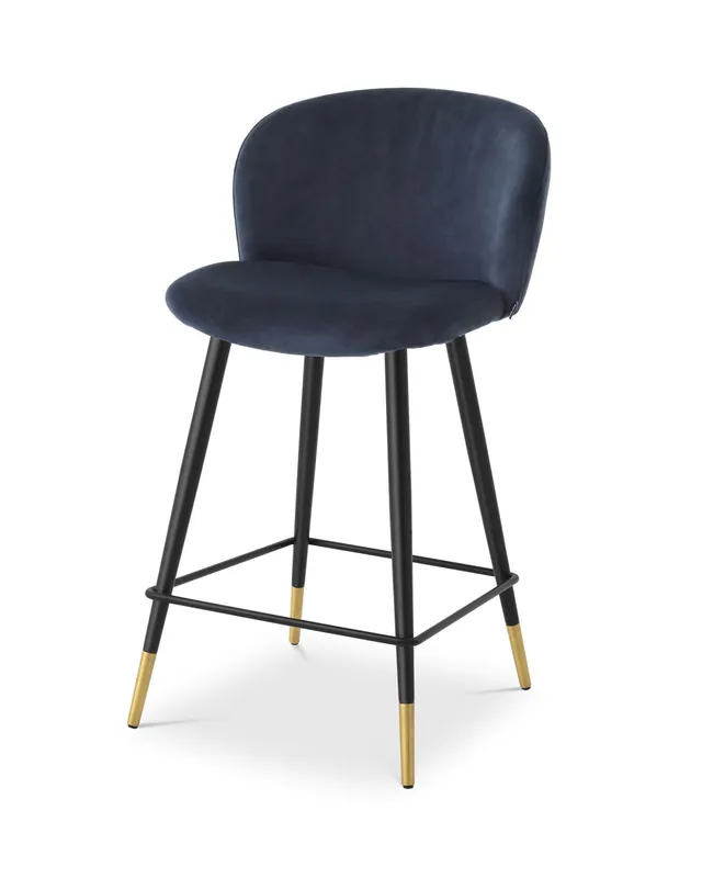 Kundfavorit Volante barstol savona midnight blue velvet