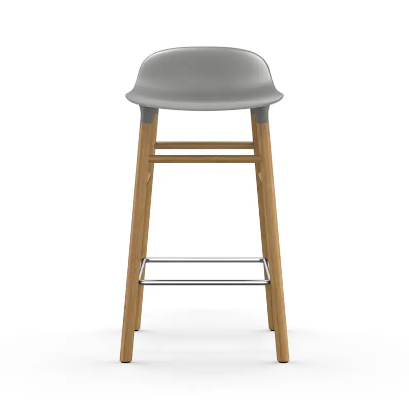 Kundfavorit Form Barstol Ekben, 65cm, Grå