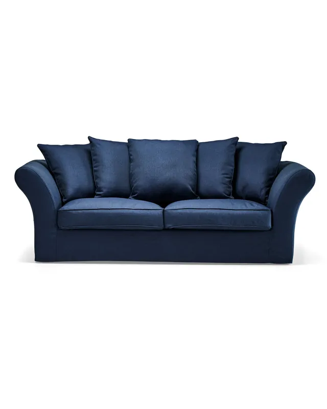 Hampton soffa indigo 3-sits Snabb leverans