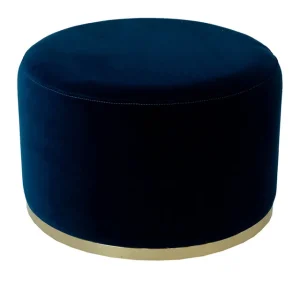 Cara ottoman midnight blue Billigare