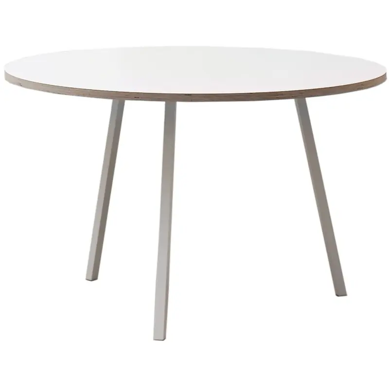 Loop Stand Round Matbord Ø120 cm, Vit Utförsäljning