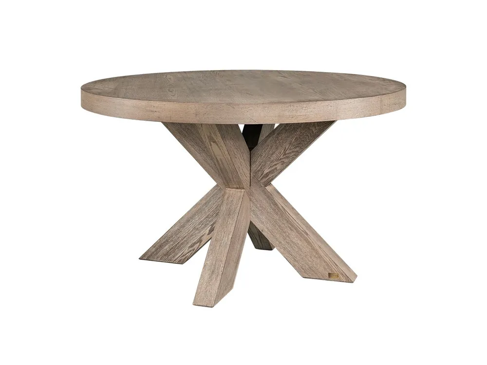 Premium Hunter matbord antikgrå Ø130cm