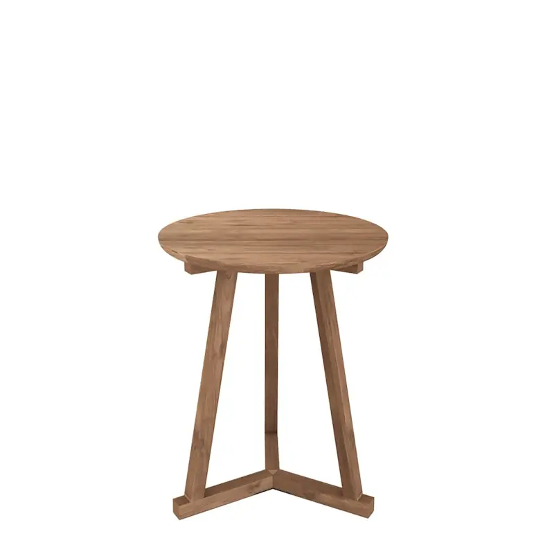 Outlet Tripod Sidobord S, Teak