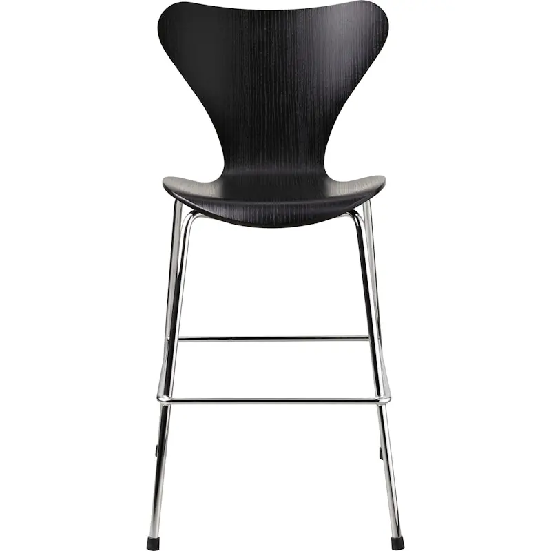 Series 7 Juniorstol, Svart / Krom Sista chansen