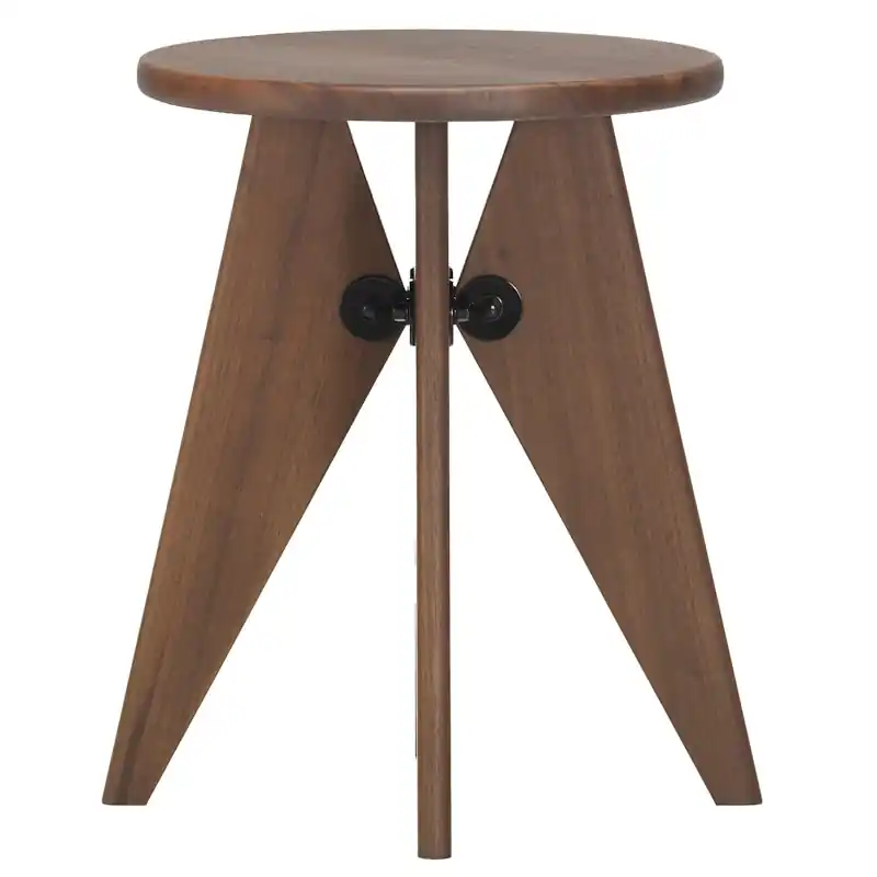 Tabouret Bois Pall, Valnöt Populär