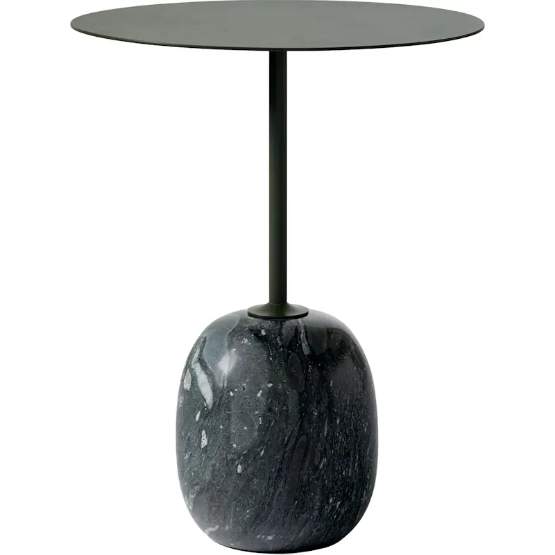 Lato LN8 Bord 40 cm, Deep Green / Verde Grigio Marble Begränsat antal