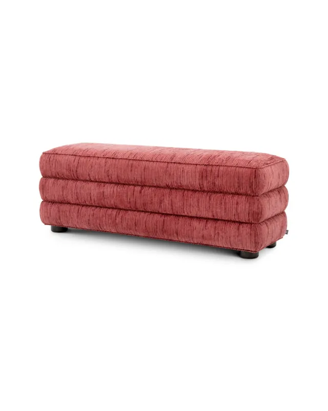 Helmsley bänk terren burgundy red Outlet