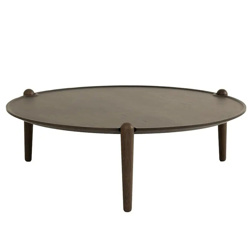 Nedsatt pris Aria Bord Ø90 cm H30 cm, Mörk Ek