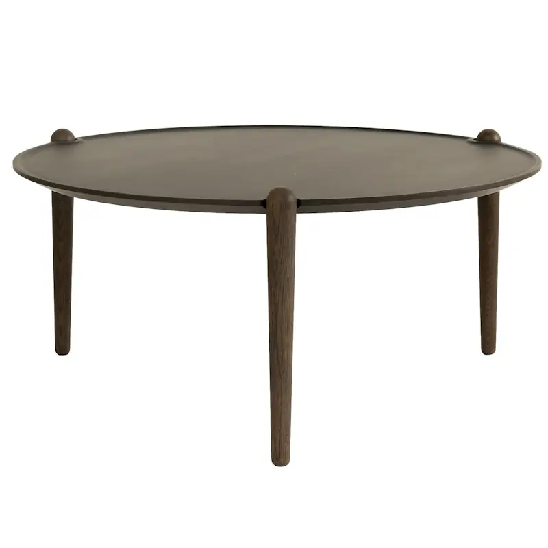 Outlet Aria Bord Ø90 cm H42 cm, Mörk Ek