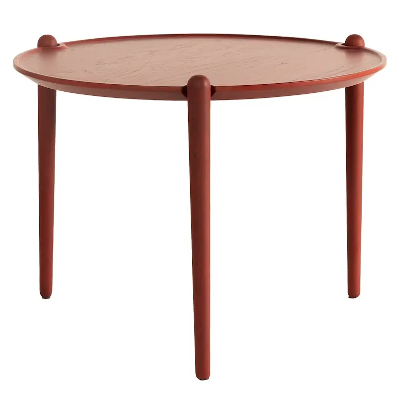 Aria Bord H46 x Ø60 cm, Röd Sänkt pris